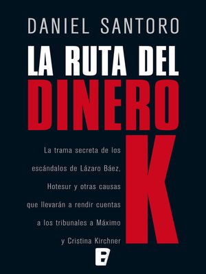 cover image of La ruta del dinero K